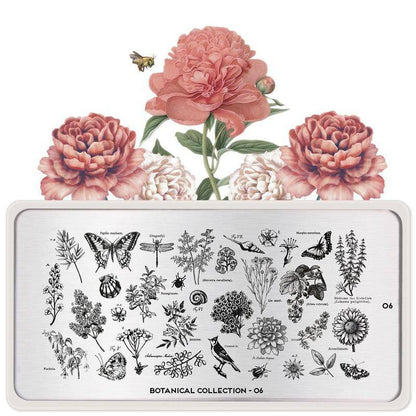 Botanical 06 ✦ Nail Stamping Plate - MoYou London