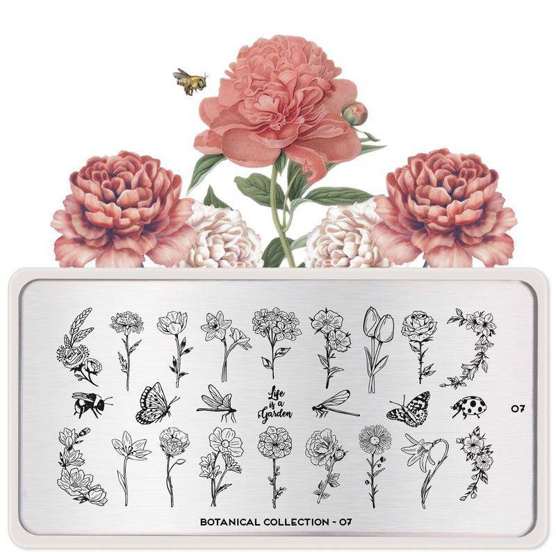 Botanical 07 ✦ Nail Stamping Plate