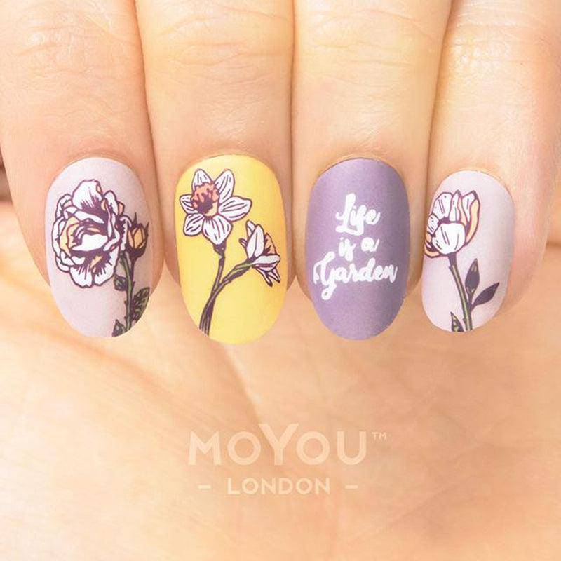 Botanical 07 ✦ Nail Stamping Plate - MoYou London