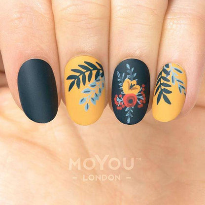 Botanical 08 ✦ Nail Stamping Plate - MoYou London