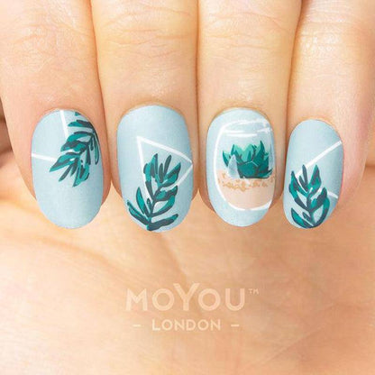 Botanical 09 ✦ Nail Stamping Plate - MoYou London
