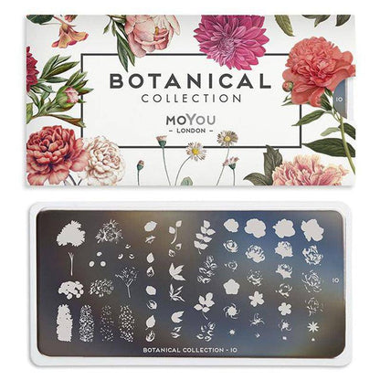 Botanical 10 ✦ Nail Stamping Plate - MoYou London