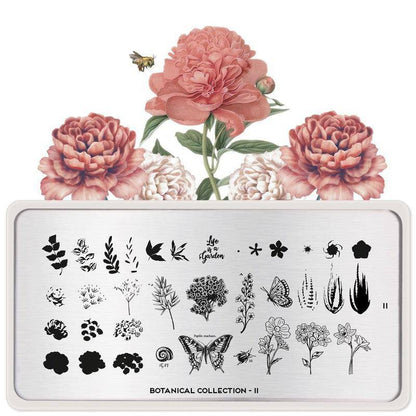 Botanical 11 ✦ Nail Stamping Plate - MoYou London