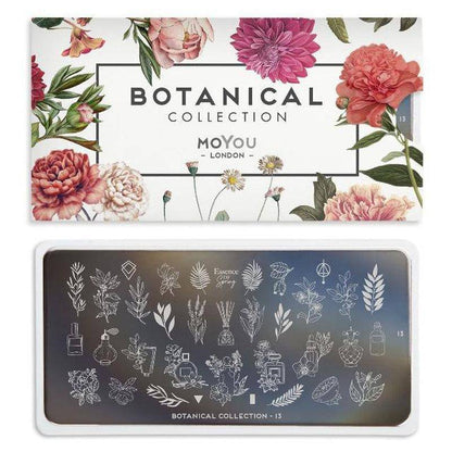 Botanical 13 ✦ Nail Stamping Plate - MoYou London