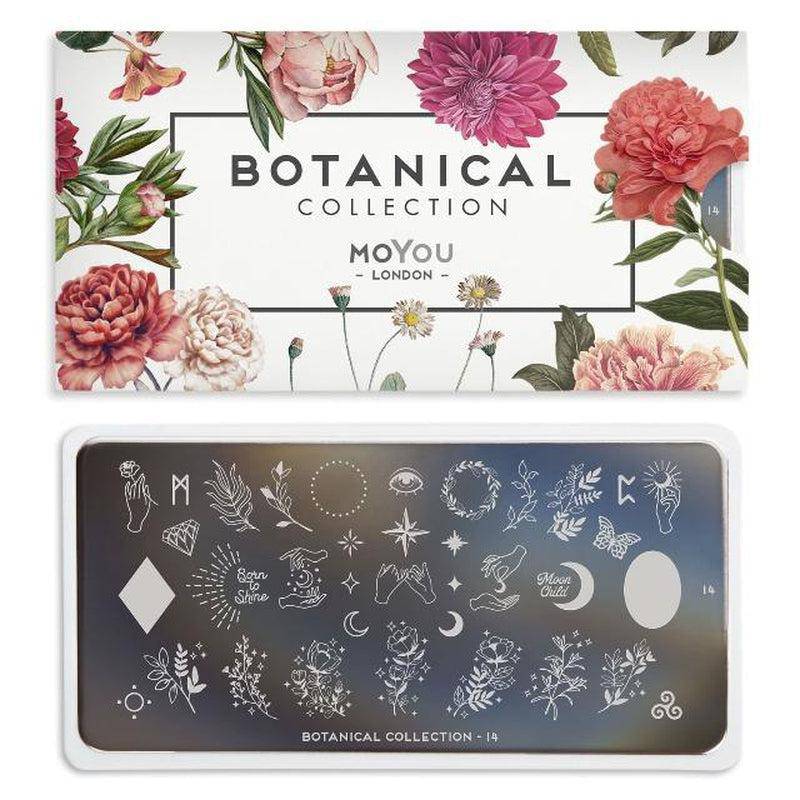 Botanical 14 ✦ Nail Stamping Plate - MoYou London