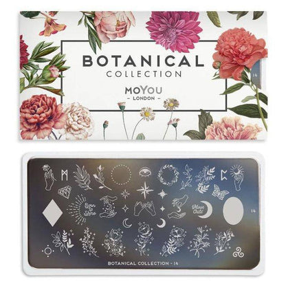 Botanical 14 ✦ Nail Stamping Plate - MoYou London
