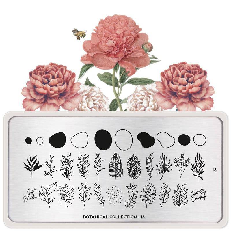 Botanical 16 ✦ Nail Stamping Plate - MoYou London