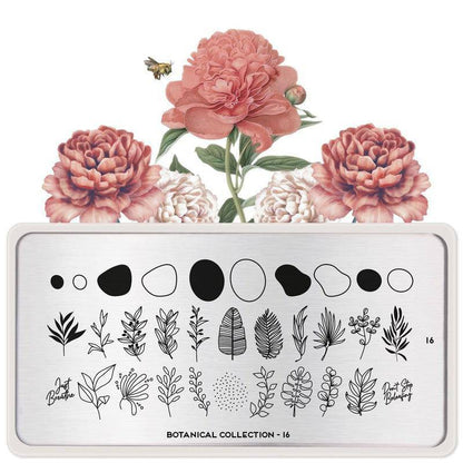 Botanical 16 ✦ Nail Stamping Plate - MoYou London