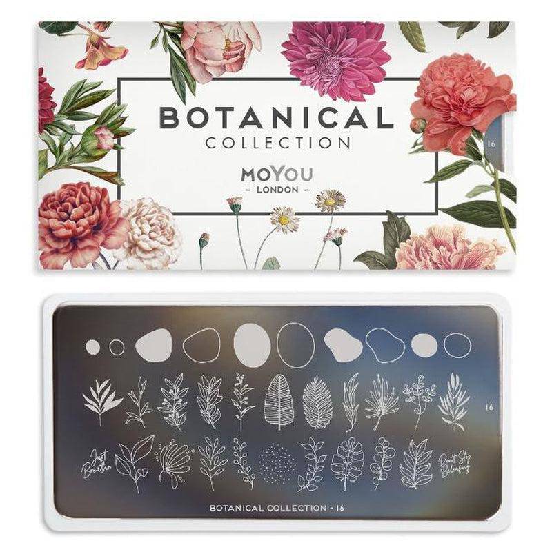 Botanical 16 ✦ Nail Stamping Plate - MoYou London