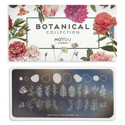Botanical 16 ✦ Nail Stamping Plate - MoYou London
