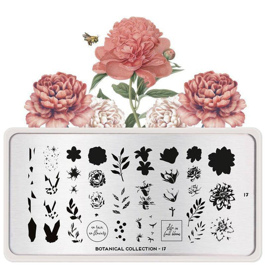Botanical 17 ✦ Nail Stamping Plate - MoYou London