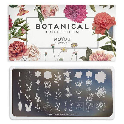 Botanical 17 ✦ Nail Stamping Plate - MoYou London