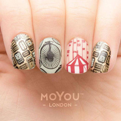Circus 01 ✦ Nail Stamping Plate - MoYou London