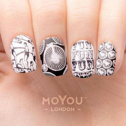 Circus 01 ✦ Nail Stamping Plate - MoYou London