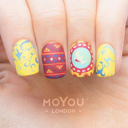 Circus 07 ✦ Nail Stamping Plate - MoYou London