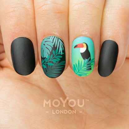 Paradise 08 ✦ Nail Stamping Plate - MoYou London