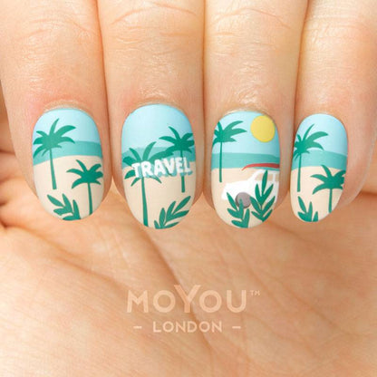 Paradise 11 ✦ Nail Stamping Plate - MoYou London