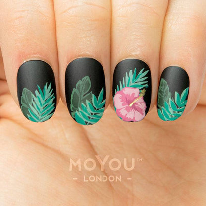 Paradise 09 ✦ Nail Stamping Plate - MoYou London