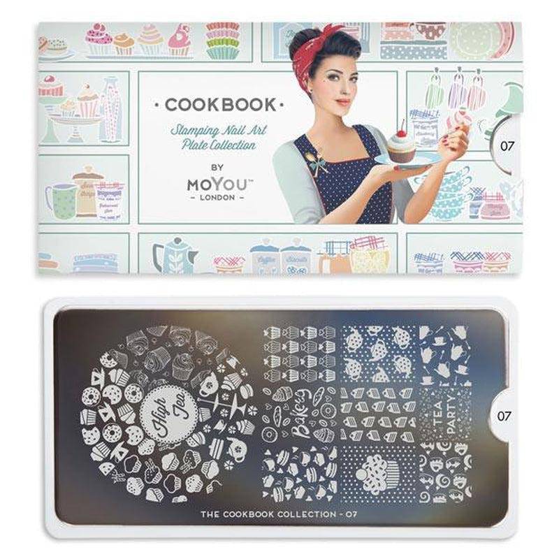 Cook Book 07 ✦ Nail Stamping Plate - MoYou London