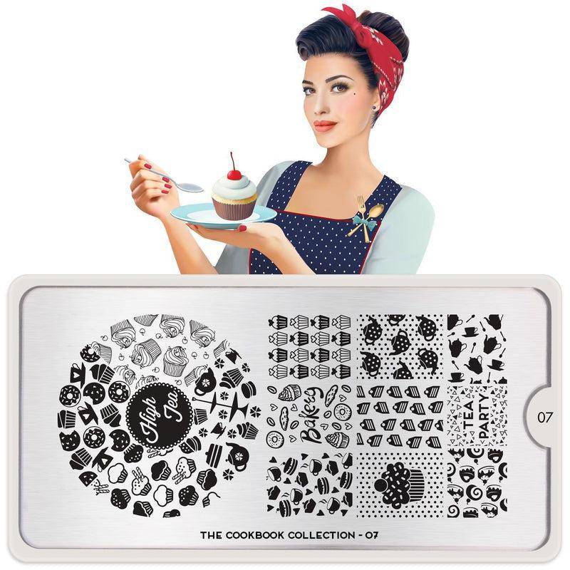Cook Book 07 ✦ Nail Stamping Plate - MoYou London