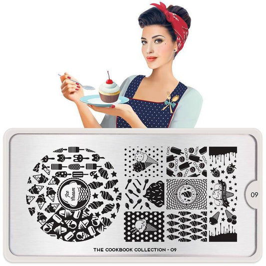 Cook Book 09 ✦ Nail Stamping Plate - MoYou London