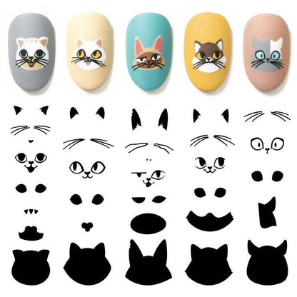 Crazy Cat Lady 10 ✦ Nail Stamping Plate - MoYou London