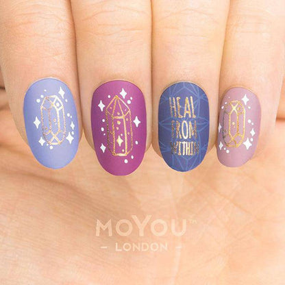 Crystal 01 ✦ Nail Stamping Plate - MoYou London