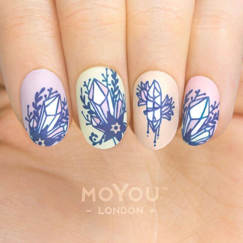 Crystal 01 ✦ Nail Stamping Plate - MoYou London