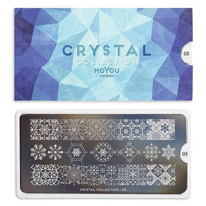 Crystal 05 ✦ Nail Stamping Plate - MoYou London