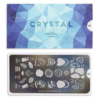 Crystal 07 ✦ Nail Stamping Plate - MoYou London