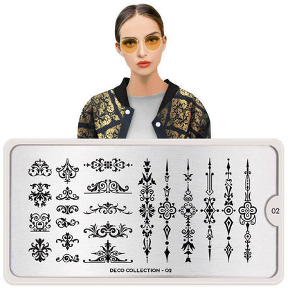 Deco 02 ✦ Nail Stamping Plate - MoYou London
