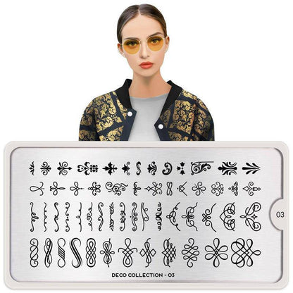 Deco 03 ✦ Nail Stamping Plate - MoYou London