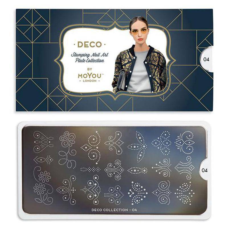 Deco 04 ✦ Nail Stamping Plate - MoYou London