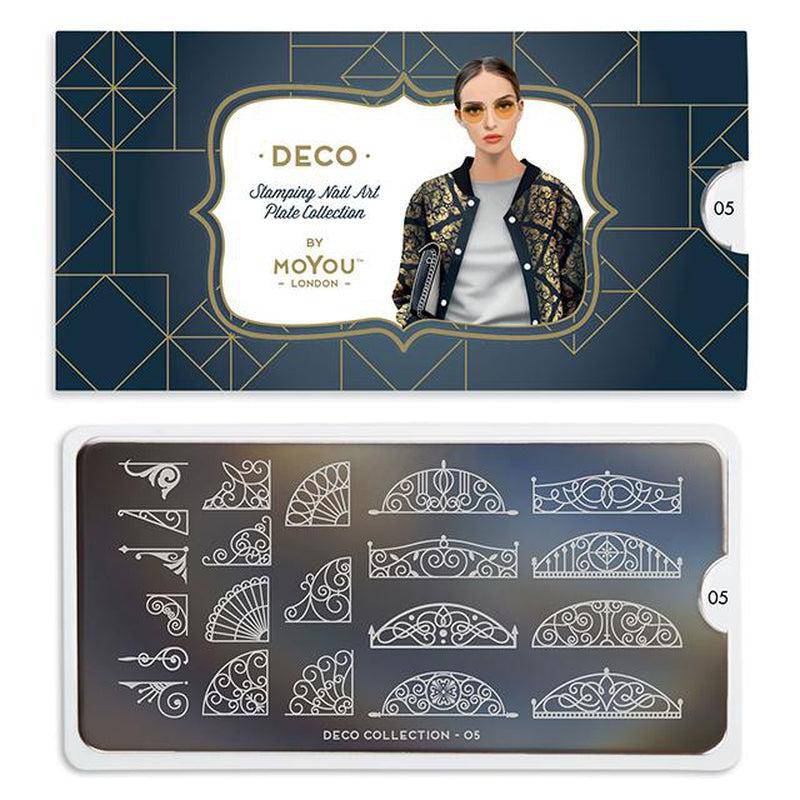 Deco 05 ✦ Nail Stamping Plate - MoYou London