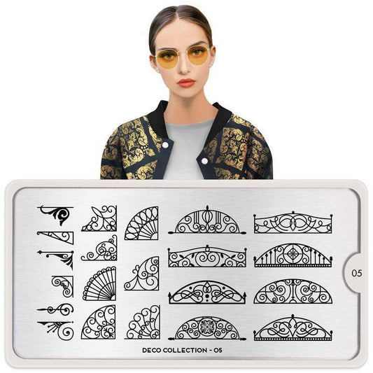 Deco 05 ✦ Nail Stamping Plate - MoYou London