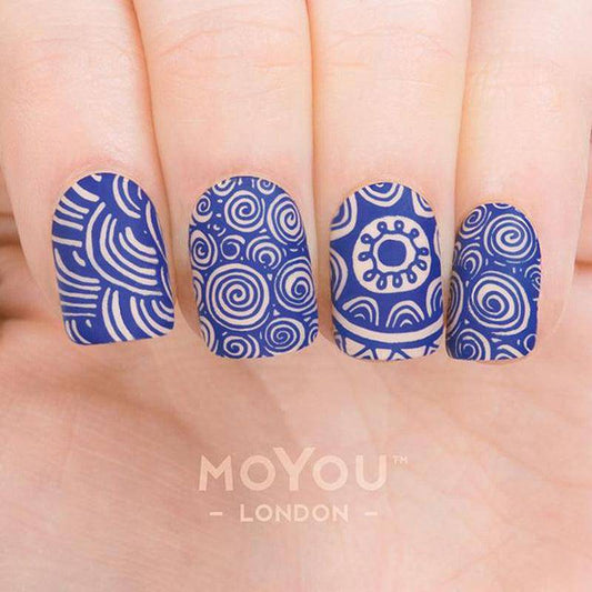 Doodles 12 ✦ Nail Stamping Plate - MoYou London