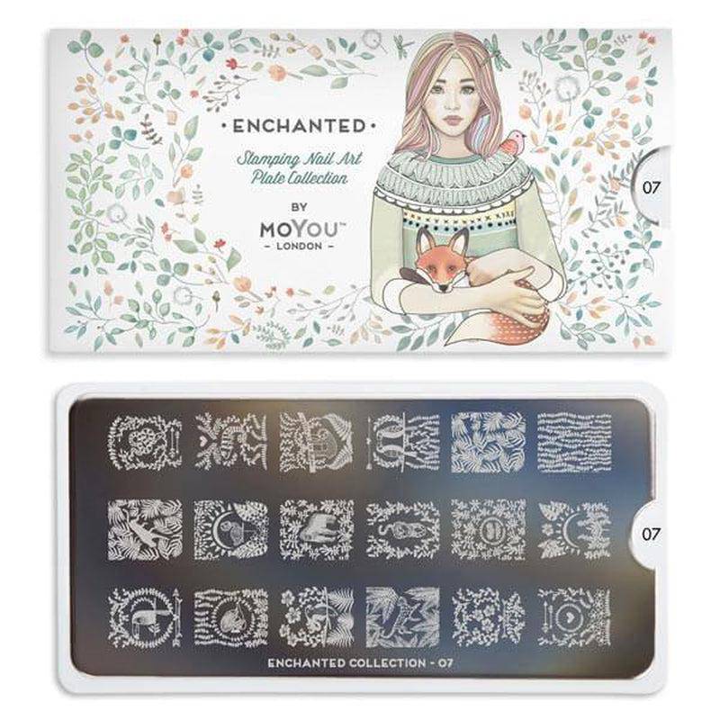 Enchanted 07 ✦ Nail Stamping Plate - MoYou London