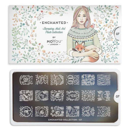 Enchanted 07 ✦ Nail Stamping Plate - MoYou London