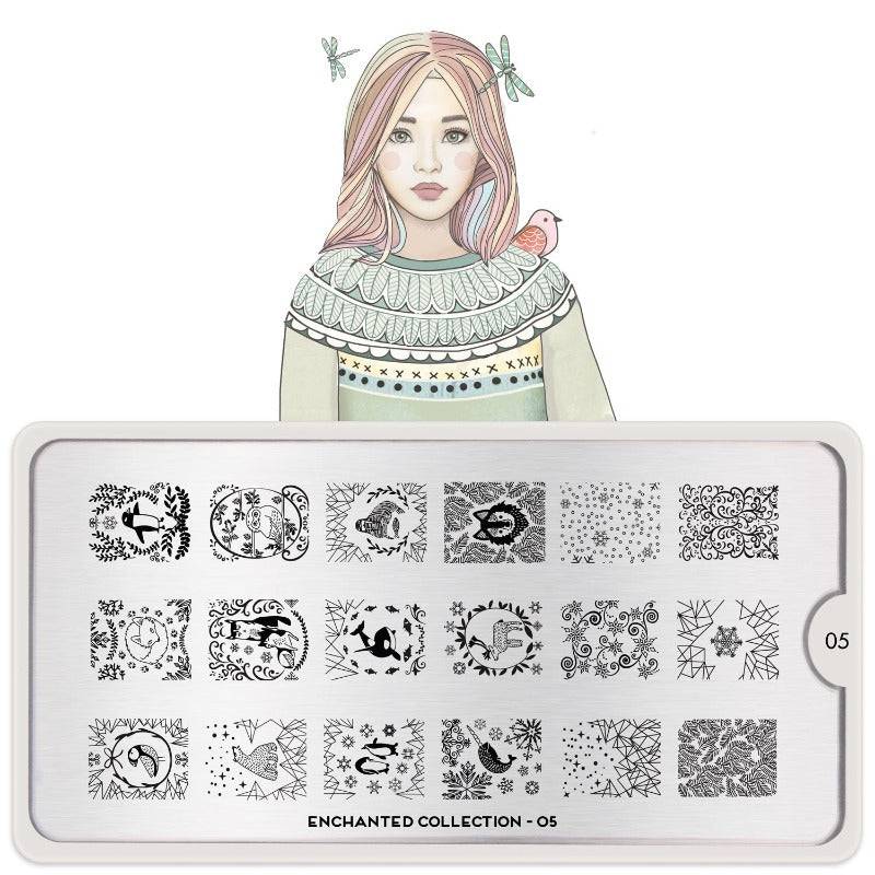 Winter Plate Bundle ★ £10 ONLY! Nail Art Stencil Bundles MoYou London 