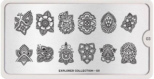 Explorer 03 ✦ Nail Stamping Plate - MoYou London