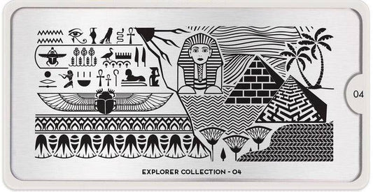 Explorer 04 ✦ Nail Stamping Plate - MoYou London