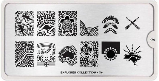 Explorer 06 ✦ Nail Stamping Plate - MoYou London