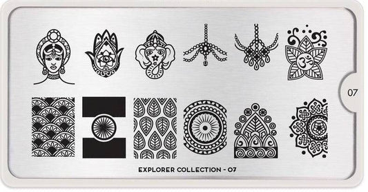 Explorer 07 ✦ Nail Stamping Plate - MoYou London