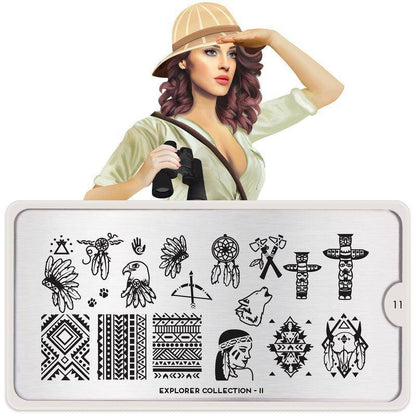 Explorer 11 ✦ Nail Stamping Plate - MoYou London