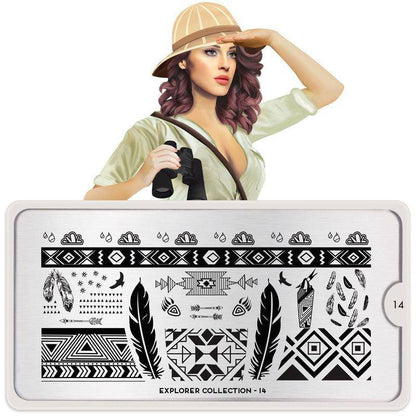 Explorer 14 ✦ Nail Stamping Plate - MoYou London