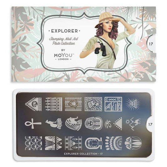 Explorer 17 ✦ Nail Stamping Plate - MoYou London