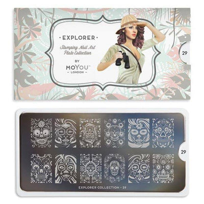 Explorer 29 ✦ Nail Stamping Plate - MoYou London