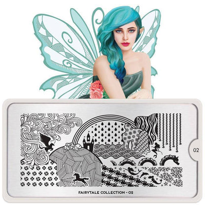 Fairytale 02 ✦ Nail Stamping Plate - MoYou London