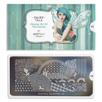 Fairytale 02 ✦ Nail Stamping Plate - MoYou London