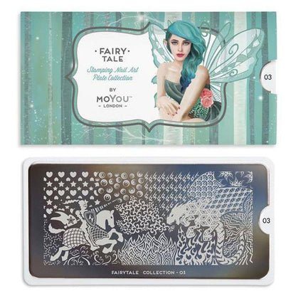 Fairytale 03 ✦ Nail Stamping Plate - MoYou London